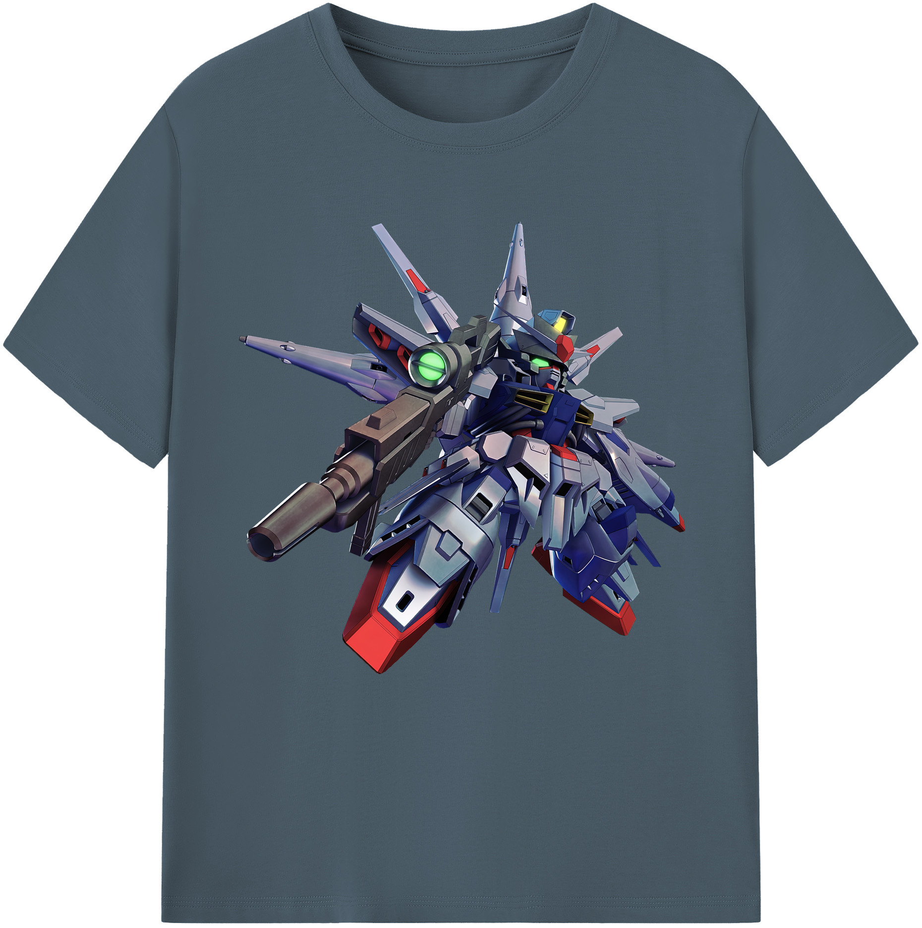 （画像用） 機動戦士ガンダム Mobile Suit Gundam 綿100％半袖Tシャツ（フロントプリント）
